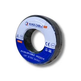 Solar kábel 4mm2 fekete 100m (KUKA CABLE)