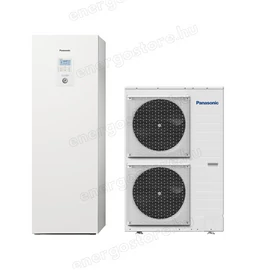 Panasonic Aquarea T‑CAP All in One H Generációs hőszivattyú szett, 3 fázisú 12 kW (KIT-AXC12HE8) [WH-ADC0916H9E8/WH-UX12HE8] R410A