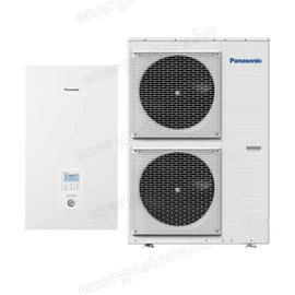 Panasonic Aquarea T-CAP Bi-bloc H generációs split hőszivattyú szett, 3 fázisú 12 kW (KIT-WXC12H9E8) [WH-UX12HE8/WH-SXC12H9E8]