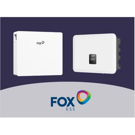 FoxESS csomag P3 Smart-6.0-E hibrid inverter 6kW + MIRA12 fűtött (11,52 kWh) akkumulátor