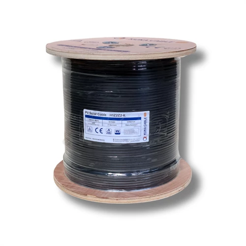 Solar kábel 4mm2 fekete 500m (KUKA CABLE)