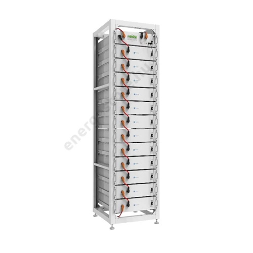 Leapton HV rack battery EH-B05 61,44 kWh (12db 5,12kWh battery, 1db HV-Control, 1db Rack szekrény)