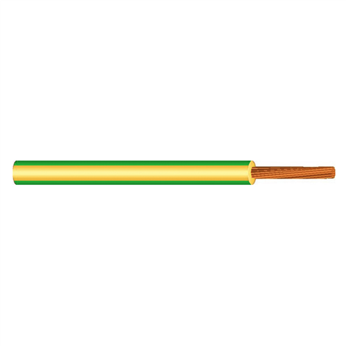Vezeték 1x6 mm2 MKH zöld/sárga