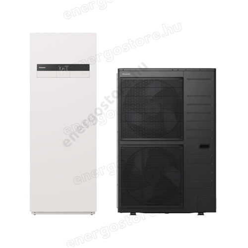Panasonic Aquarea T‑CAP All in One K Generációs hőszivattyú szett, 1 fázisú 9 kW (KIT-AXC09KE5) [WH-ADC0912K6E5/WH-UXZ09KE5]