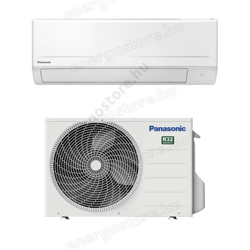 Panasonic 3,5 kW oldalfali split klíma BZ ultra-kompakt inverteres R32