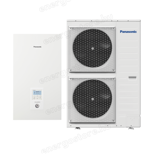 Panasonic Aquarea T‑CAP Bi‑bloc H Generációs hőszivattyú szett, 3 fázisú, 16 kW (KIT-WXC16H9E8) [WH-SXC16H9E8/WH-UX16HE8]