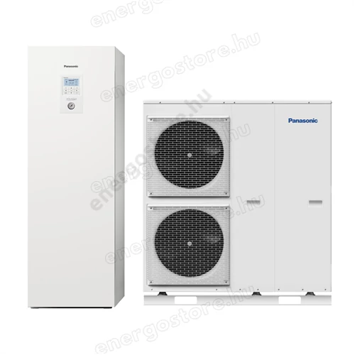 Panasonic Aquarea T‑CAP All in One H Generációs hőszivattyú szett, 3 fázisú 9 kW (KIT-AQC09HE8) [WH-ADC0916H9E8/WH-UQ09HE8]