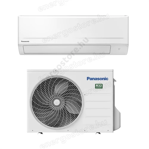 Panasonic 5 kW oldalfali split klíma BZ ultra-kompakt inverteres R32
