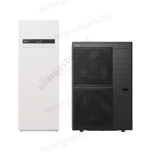 Panasonic Aquarea T‑CAP All in One K Generációs hőszivattyú szett, 1 fázisú 12 kW (KIT-AXC12KE5) [WH-ADC0912K6E5/WH-UXZ12KE5]