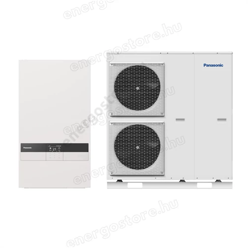 Panasonic Aquarea T‑CAP Bi‑bloc H Generációs hőszivattyú szett, 3 fázisú 12 kW (KIT-WQC12H9E8) [WH-SQC12H9E8/WH-UQ12HE8]