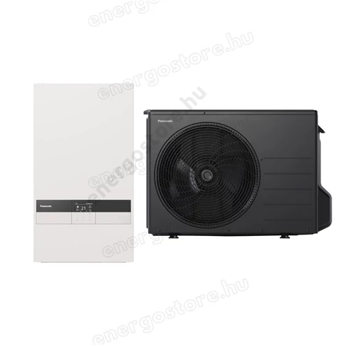 Panasonic Aquarea High Performance Bi‑bloc K Generációs hőszivattyú szett, 1 fázisú 3,2 kW (KIT-WC03K3E5) [WH-SDC0309K3E5/WH-UDZ03KE5]