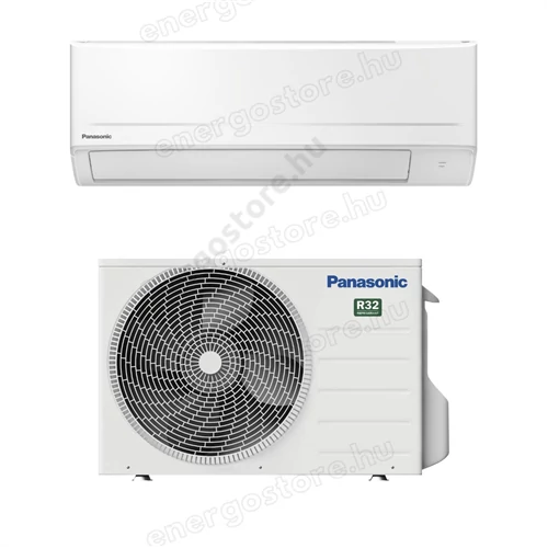 Panasonic 3,5 kW oldalfali split klíma BZ ultra-kompakt inverteres R32