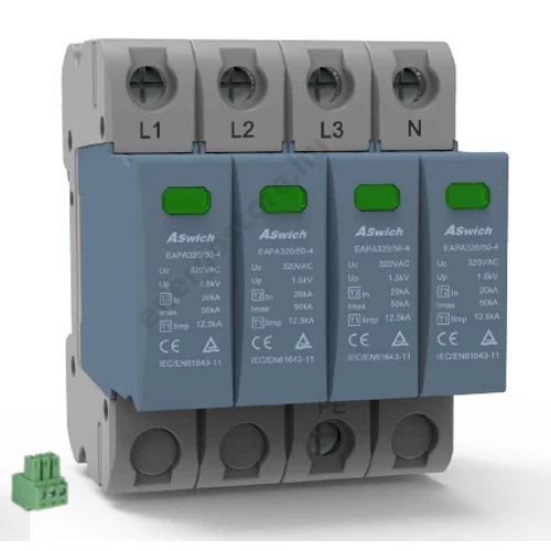 ONCCY surge protection device AC 3 phase T1+T2 (EAPA275/50-6)