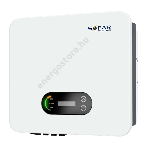 SOFAR 6 kW/6,6kVA, 6.6KTLX-G3, PV Inverter, 3-phase/2MPPT's, Wifi