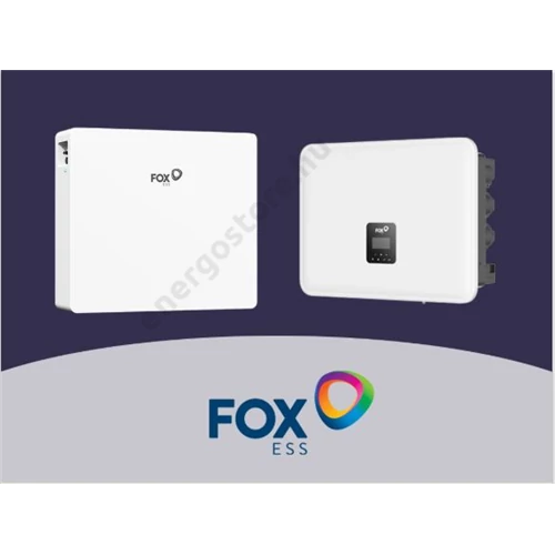 FoxESS csomag P3 Smart-6.0-E hibrid inverter 6kW + MIRA12 fűtött (11,52 kWh) akkumulátor