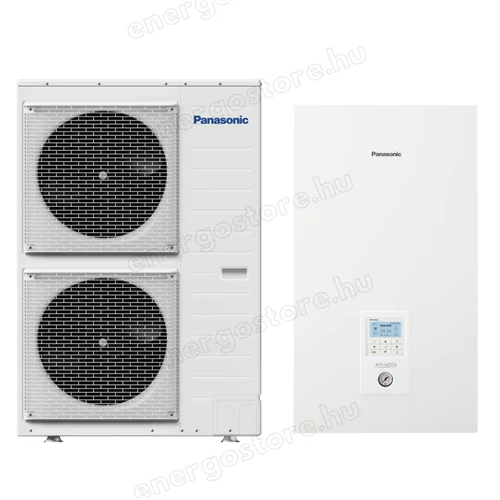 Panasonic Aquarea T-CAP H generációs split hőszivattyú szett,1 fázisú 12 kW (KIT-WXC12H6E5) [WH-UX12HE5/WH-SXC12H6E5]