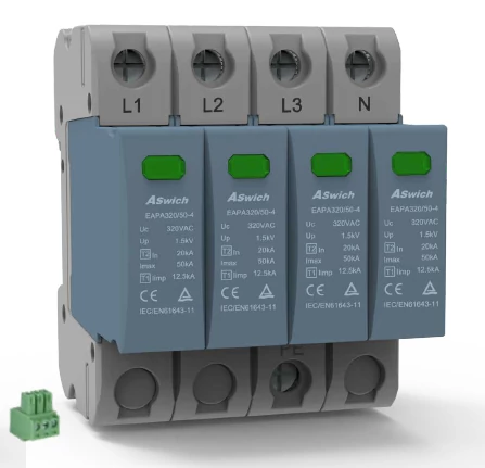 ONCCY surge protection device AC 3 phase T1+T2 (EAPA275/50-6)