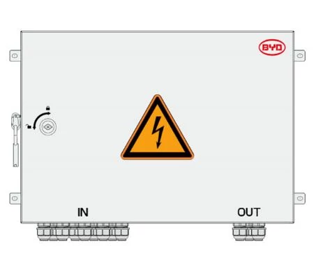 BYD Combiner Box HVM/HVS 3 toronyig összeköthető rendszer
